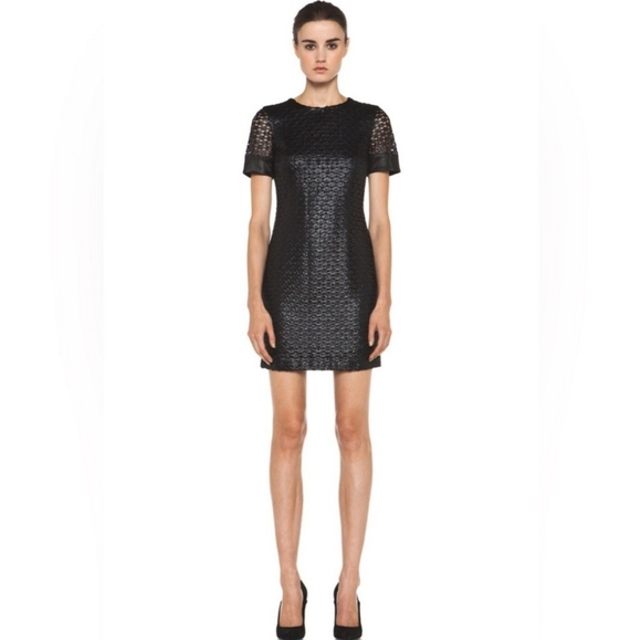 Diane Von Furstenberg new cindy lace dress 10 metallic - Picture 16 of 16